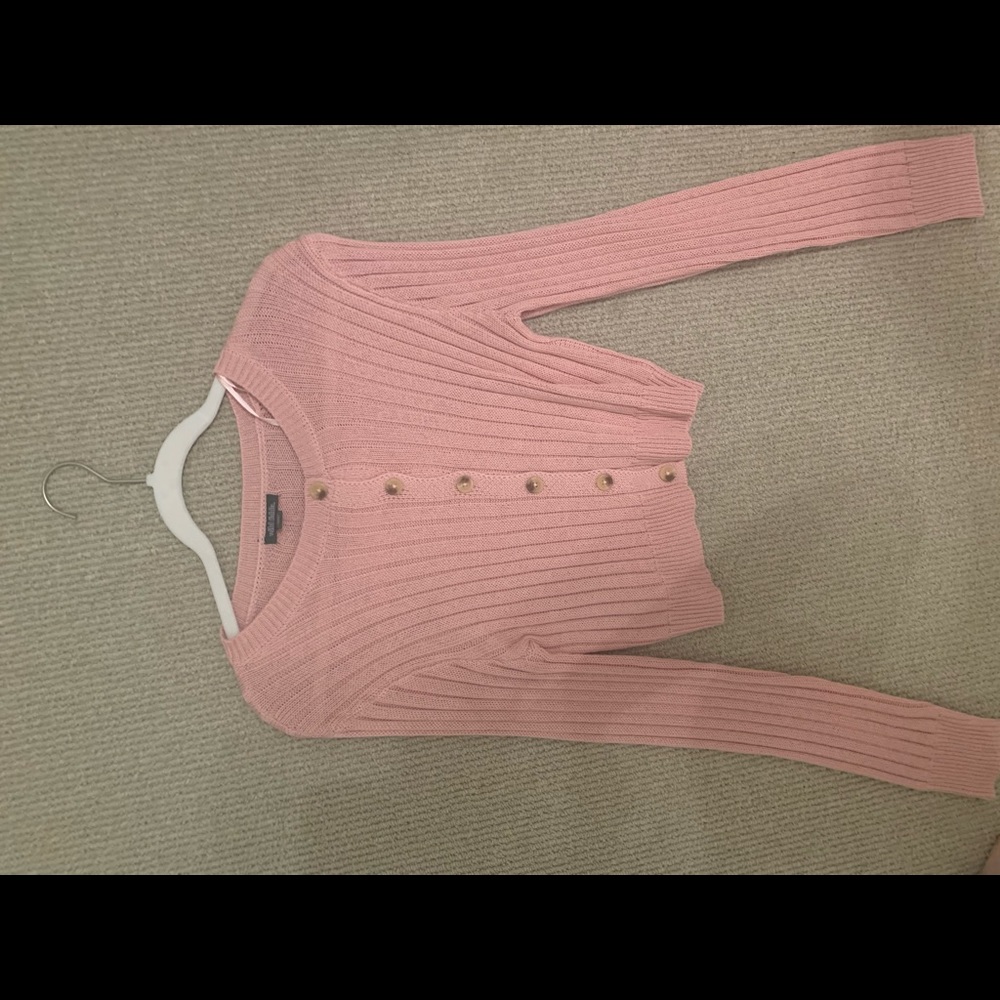 Pink sweater